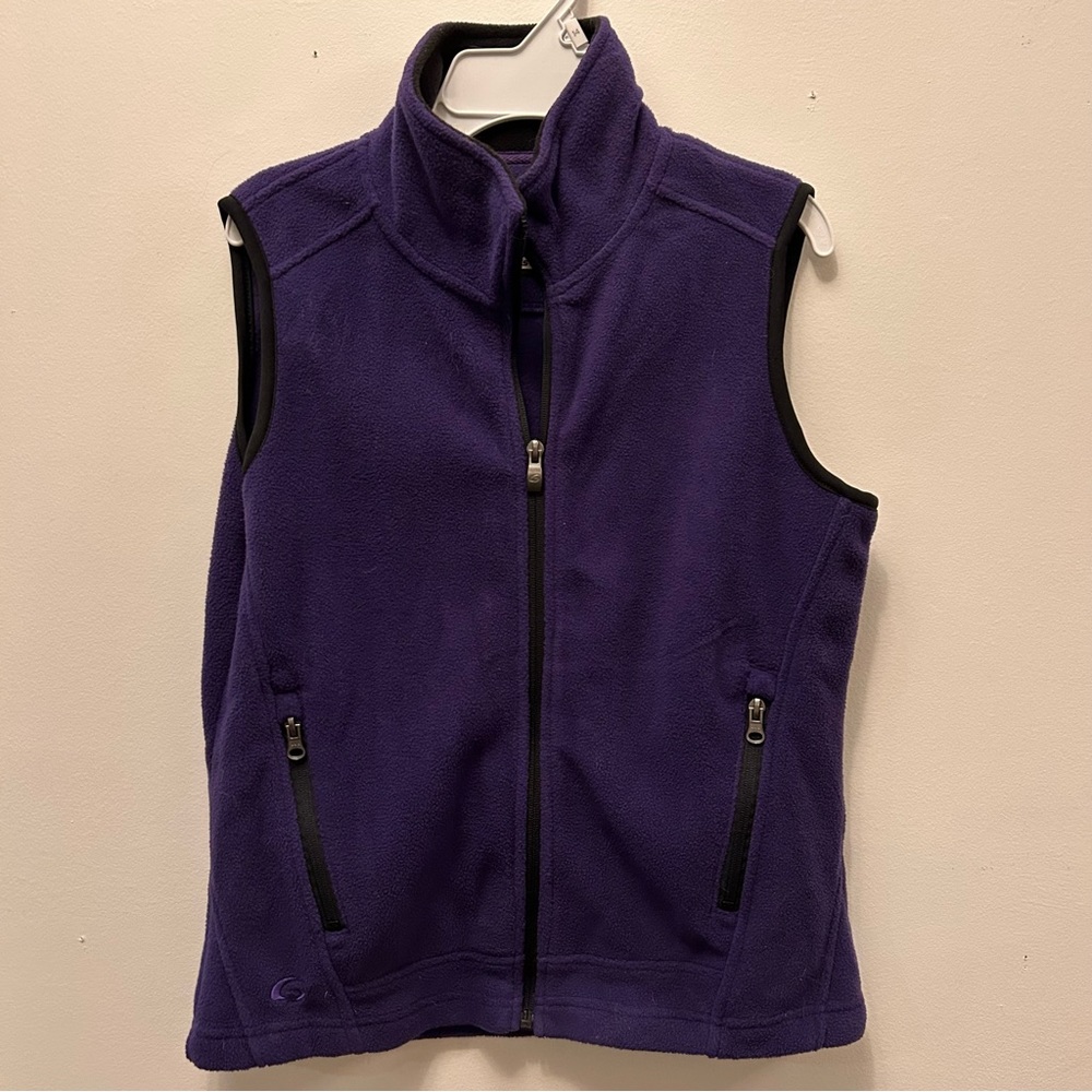 GTM Sportswear, AXS, Purple Fleece Vest